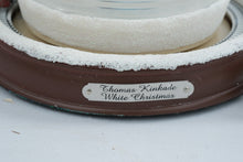 Load image into Gallery viewer, Thomas Kinkade White Christmas Crystal Snowman Lighted Village Moving Train