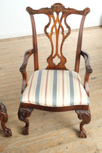 Load image into Gallery viewer, Thomasville Mahogany Collection Double Pedestal Dining Set – 6 Chairs + 3 Leaves