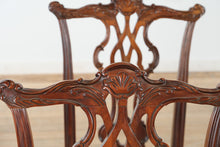 Load image into Gallery viewer, Thomasville Mahogany Collection Double Pedestal Dining Set – 6 Chairs + 3 Leaves