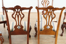 Load image into Gallery viewer, Thomasville Mahogany Collection Double Pedestal Dining Set – 6 Chairs + 3 Leaves