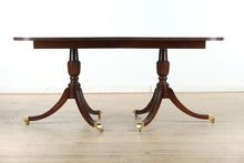 Load image into Gallery viewer, Thomasville Mahogany Collection Double Pedestal Dining Table – + 3 Leaves