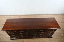 Load image into Gallery viewer, Thomasville Collector's Cherry Triple Dresser with Center Cabinet Storage