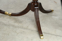 Load image into Gallery viewer, Thomasville Solid Mahogany Double Pedestal Dining Set with 6 Queen Anne Chairs