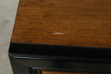 Load image into Gallery viewer, Thomasville Embassy Vintage Campaign Style Triple Dresser with Brass Hardware