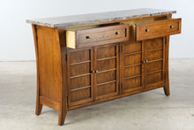 Load image into Gallery viewer, Thomasville Impressions Marble Top Buffet