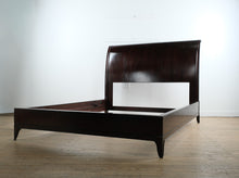 Load image into Gallery viewer, Thomasville Nocturne Queen Sleigh Bed in Rich Dark Wood Finish