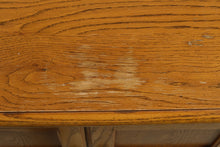 Load image into Gallery viewer, Thomasville Solid Oak Dresser with Center Cabinet and Seven Drawers