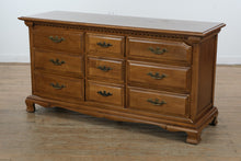 Load image into Gallery viewer, Thomasville Solid Wood Dresser — Classic Nine-Drawer Design