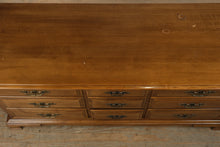 Load image into Gallery viewer, Thomasville Solid Wood Dresser — Classic Nine-Drawer Design