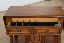 Load image into Gallery viewer, Thomasville Segovia Collection Solid Oak Drop-Leaf Server – Spanish Mediterranean Style