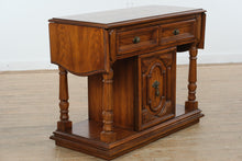 Load image into Gallery viewer, Thomasville Segovia Collection Solid Oak Drop-Leaf Server – Spanish Mediterranean Style