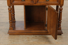 Load image into Gallery viewer, Thomasville Segovia Collection Solid Oak Drop-Leaf Server – Spanish Mediterranean Style