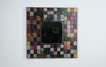 Load image into Gallery viewer, Pier 1 Multicolor Tiled Mirror – 30.25" Square