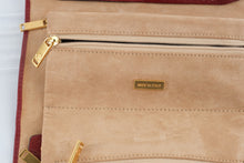 Load image into Gallery viewer, Time Resistance Madame Bovary Red Leather Jewelry Travel Case Italy