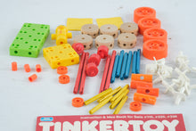 Load image into Gallery viewer, Vintage Tinkertoy Building Set 110 Child Guidance Complete With Box Instructions