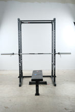 Load image into Gallery viewer, Titan Fitness T2 Series Power Rack Flat Bench Olympic Barbell Home Gym Set