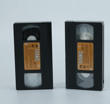 Load image into Gallery viewer, Titanic (1997) Widescreen 2-Tape VHS Set – James Cameron Film