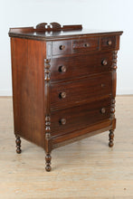 Load image into Gallery viewer, Tomlinson Solid Wood Chest of Drawers with Gallery Back