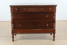 Load image into Gallery viewer, Tomlinson Solid Wood Dresser with Turned Legs & Original Hardware