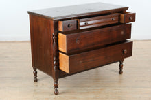 Load image into Gallery viewer, Tomlinson Solid Wood Dresser with Turned Legs & Original Hardware