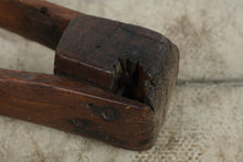 Load image into Gallery viewer, Antique Saddlers Clam Bentwood Leather Stitching Clamp Harness Making Tool