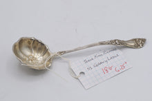 Load image into Gallery viewer, Towle King Richard Sterling Silver Floral Bowl Serving Ladle 1932
