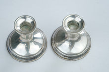Load image into Gallery viewer, Towle Sterling Silver 701 Weighted Candlestick Holders Pair 3 5 Inch