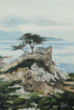 Load image into Gallery viewer, Cypress Point Watercolor - T. Bull