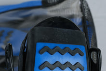 Load image into Gallery viewer, Aqua Lung Sport Trek Blue Snorkeling Fins Size Large 10 13 with Travel Bag
