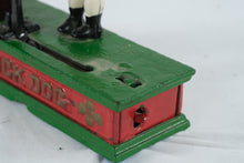 Load image into Gallery viewer, Vintage Trick Dog Mechanical Bank Cast Iron Style Coin Bank Taiwan