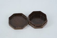 Load image into Gallery viewer, Vintage Hand-Painted Octagonal Lacquer Box – Equestrian Polo Scene – Middle Eastern/Indian