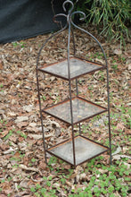 Load image into Gallery viewer, Triple Tiered Metal Plant Stand