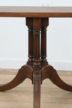 Load image into Gallery viewer, Triple-Pillared Mahogany Pedestals – Pair (24" x 8") – Online Exclusive