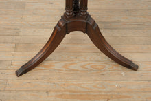 Load image into Gallery viewer, Triple-Pillared Mahogany Pedestals – Pair (24" x 8") – Online Exclusive