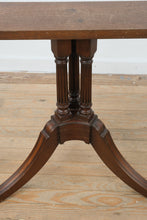 Load image into Gallery viewer, Triple-Pillared Mahogany Pedestals – Pair (24" x 8") – Online Exclusive