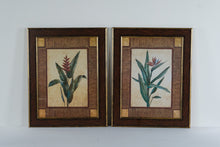 Load image into Gallery viewer, Bombay Company Tropical Botanical Framed Wall Art Set of 2 24 x 30