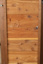 Load image into Gallery viewer, Vintage Solid Cedar Armoire – 68” Tall, Original Hanging Wardrobe Cabinet