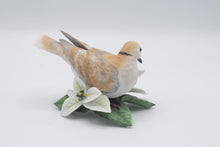 Load image into Gallery viewer, Lenox Turtle Dove Fine Porcelain Bird Figurine Poinsettia Original Certificate