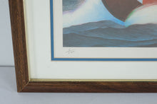 Load image into Gallery viewer, Two Surfmen On Patrol US Coast Guard Limited Edition Print Signed Framed 26 x 20