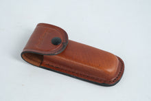 Load image into Gallery viewer, Uncle Henry 227UH Folding Pocket Knife – Staglon Handle, 2-Blade, with Leather Sheath