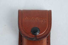 Load image into Gallery viewer, Uncle Henry 227UH Folding Pocket Knife – Staglon Handle, 2-Blade, with Leather Sheath