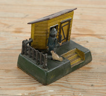 Load image into Gallery viewer, Cast Iron Uncle Remus Mechanical Coin Bank Book of Knowledge