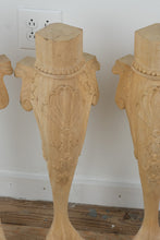 Load image into Gallery viewer, Unfinished Ornate Ball & Claw Table Legs – Set of 4 (Online Exclusive)