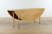 Load image into Gallery viewer, Large Unfinished Drop Leaf Table
