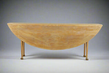 Load image into Gallery viewer, Large Unfinished Drop Leaf Table