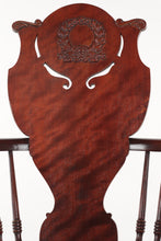 Load image into Gallery viewer, Wreath Windsor Arm Chair