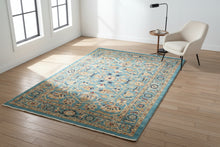 Load image into Gallery viewer, Unique Loom Graham Collection Blue Medallion Area Rug – 8' x 10' Traditional Persian Style Rug