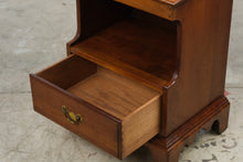 Load image into Gallery viewer, Unique Furniture Makers Solid Cherry Nightstand Side Table One Drawer 26 Inch