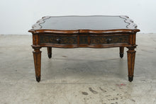 Load image into Gallery viewer, Universal Furniture Traditional Leather Top Coffee Table with Two-Sided Drawers