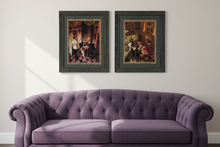 Load image into Gallery viewer, Juarez Machado Bistro Cafe Florian Framed Art Prints Set of 2 30 X 36